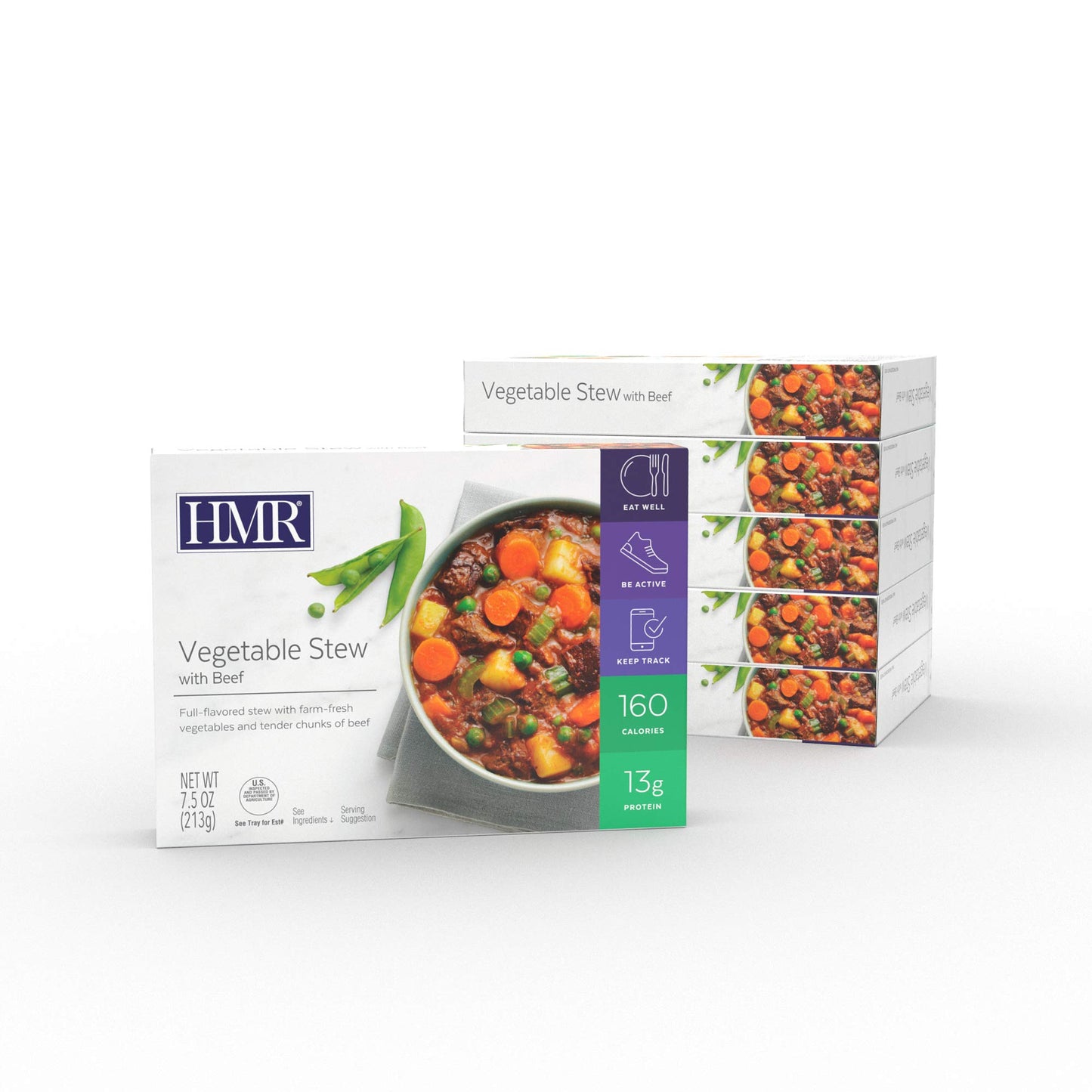 Hmr Vegetable Stew With Beef Entr  E | Pre-Packaged Lunch Or Dinner To Support Weight Loss | Ready To Eat | 13G Of Protein | Low