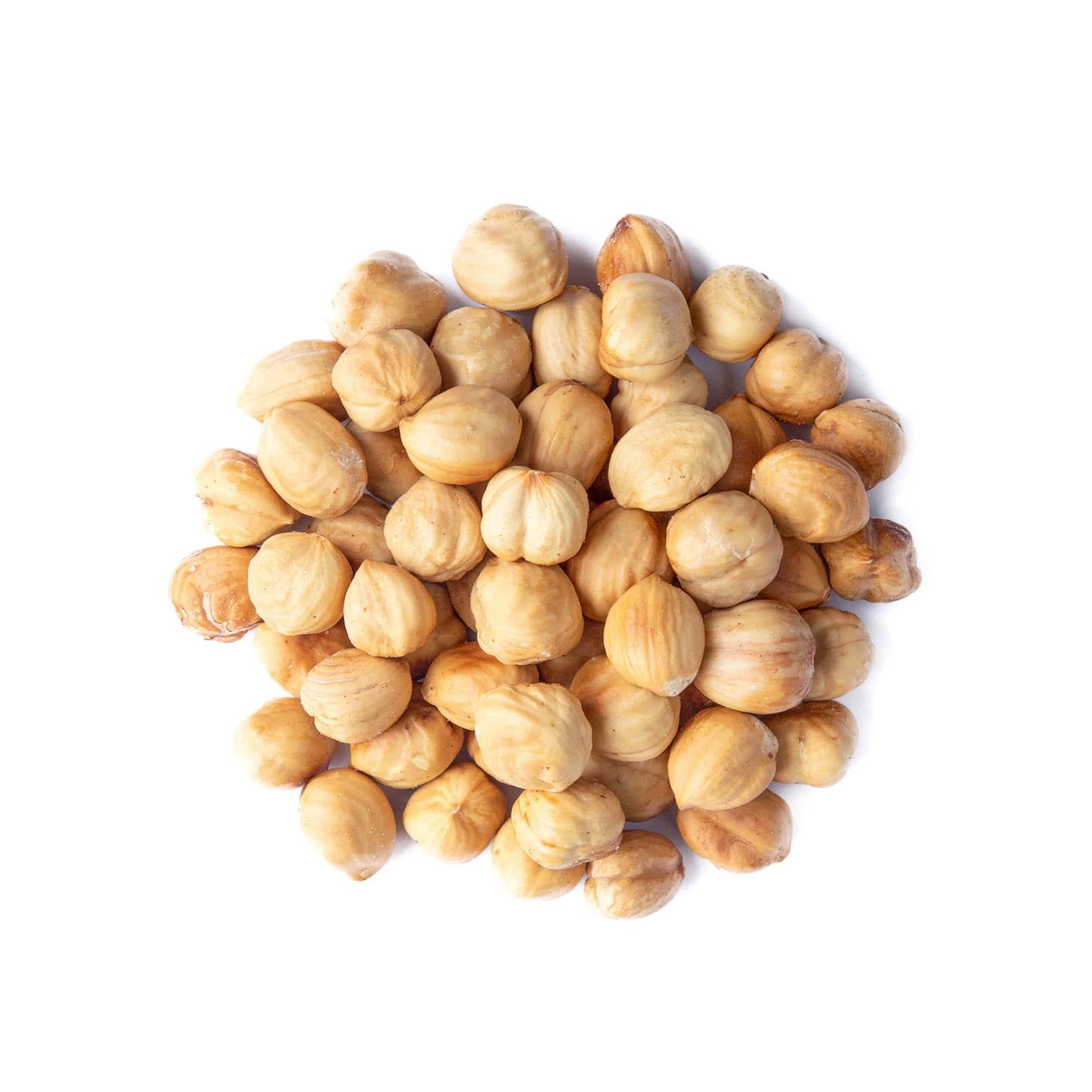Food To Live Dry Roasted Blanched Hazelnuts, 4 Pounds - Unsalted, Oven Roasted Whole Filberts, No Oil Added, No Skin, Vegan, Kos