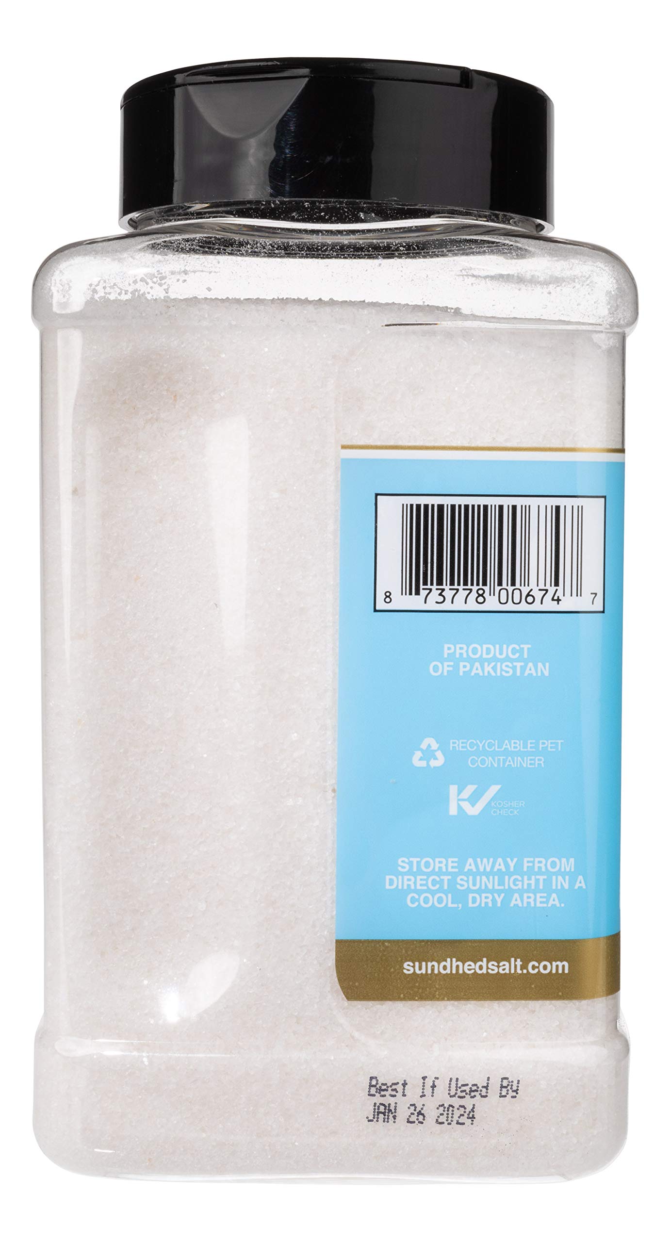 Sundhed Iodized Table Salt in Refill | 750 Grams (26.45 oz) | Kosher Certified - Gourmet Salt