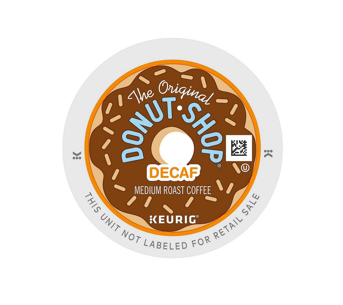 Keurig The Original Donut Shop Decaf Coffee K-Cups, 48 Count, Model SYNCHKG059231