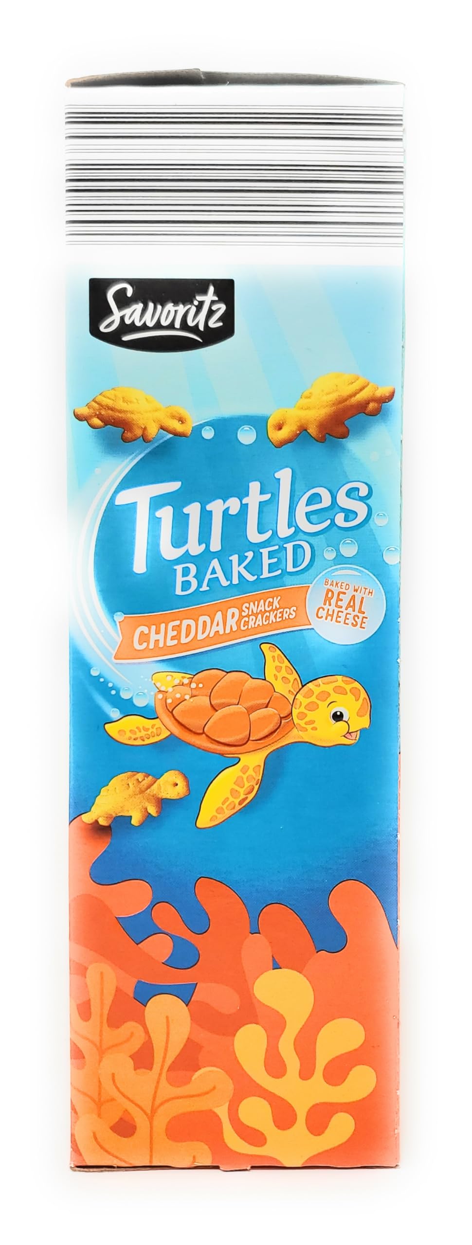 Turtle Baked Cheddar Snack Crackers, Baked with Real Cheese 19 oz/538 g (Pack of 1)