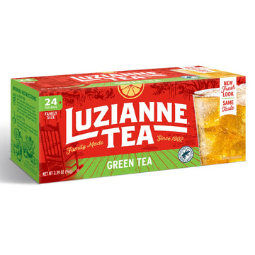 Luzianne Green Tea Bags, Family Size, 24Ct Box (Pack Of 1)