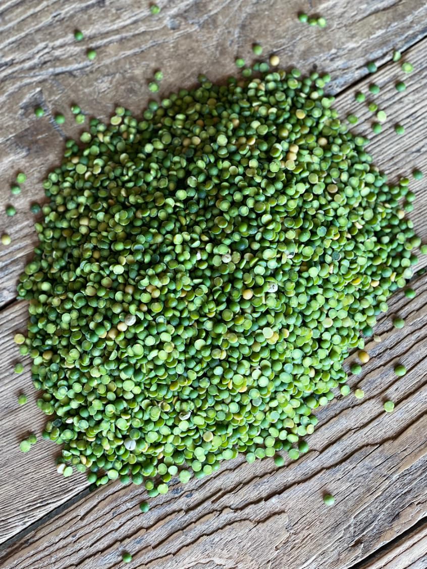 Unearthed Green Split Peas  50 Lbs - Top-Grade Plant-Based Pea Protein  Gluten-Free  Kosher  Non-Gmo  Glyphosate-Free - Great Alternative To Green Beans  Chickpeas  Snow Peas  And Black Eyed Peas