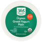 Organic Greek Whole Milk Yogurt, Plain, 32 oz