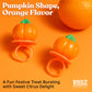 Pumpkin Candy 3D Ring Pops - 18 Individually Wrapped Suckers Bulk Pack - Fall Candy Party Favors - Thanksgiving Treats