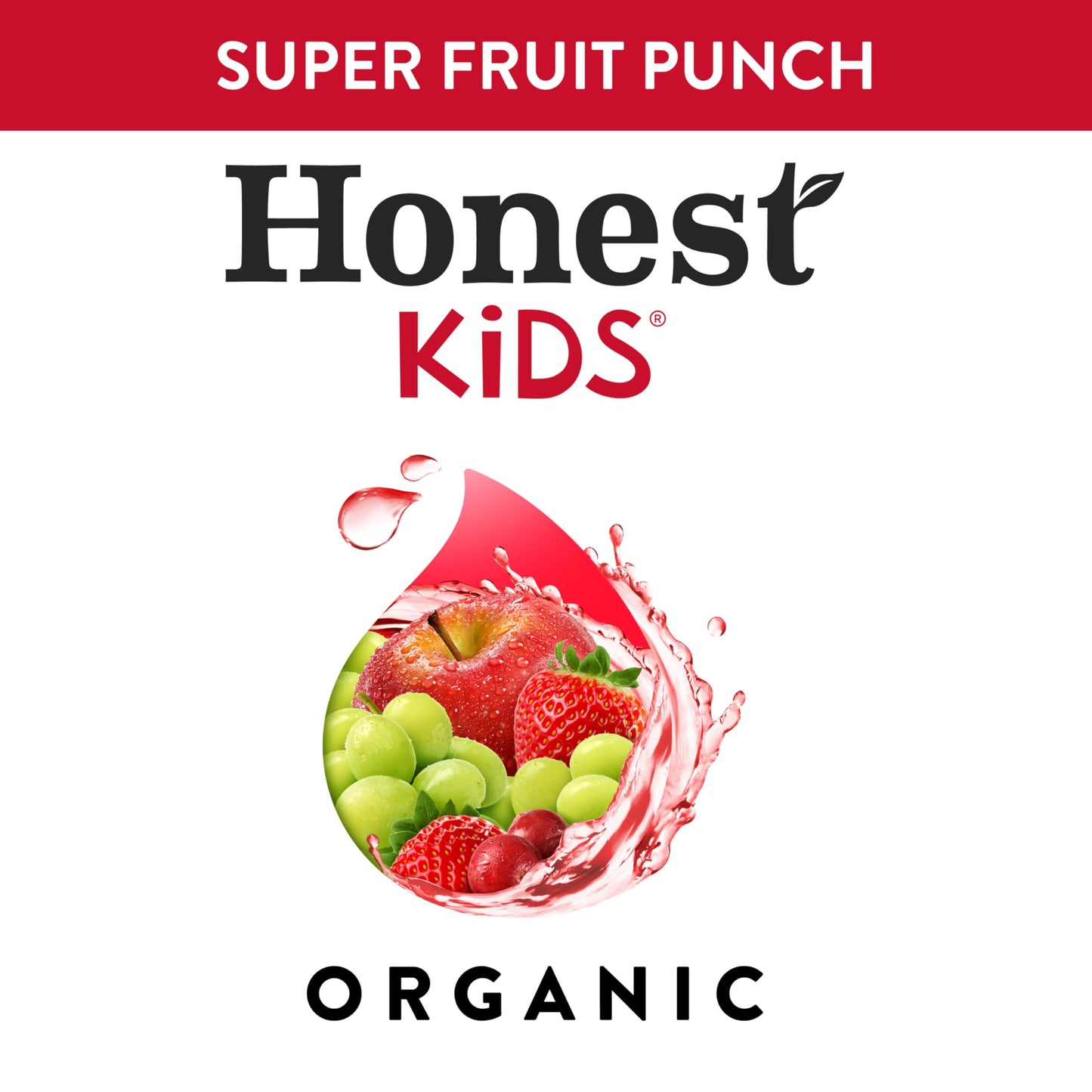 Honest Kids Super Fruit Punch, 59 Ounce (Pack of 8) (Packaging May Vary)