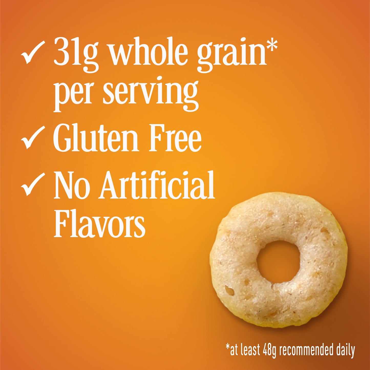 Big G Cereal Honey Nut Cheerios Gluten Free Cereal, 4Pk Cup 7.2Oz