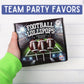 Football Lollipops  Individually Wrapped Sports Suckers  Fruit Flavored  Team Party Favors  24 Count Box  10.16 Ounces