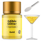 Jelife Gold Edible Glitter for Drinks & Cake Decorating - 12g Super Gold Brew Dust