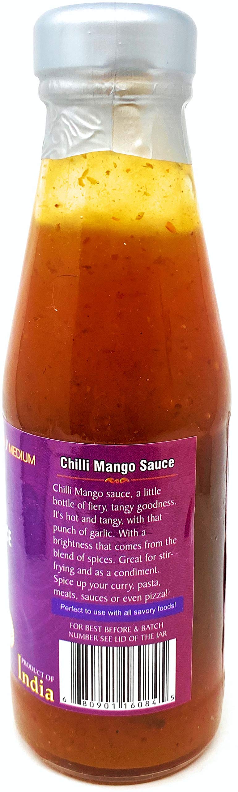 Rani Chilli Mango Sauce (Sweet & Spicy Dipping Sauce) 7Oz (200G) Glass Jar, Ready To Eat, Vegan ~ Gluten Free | Non-Gmo | Indian