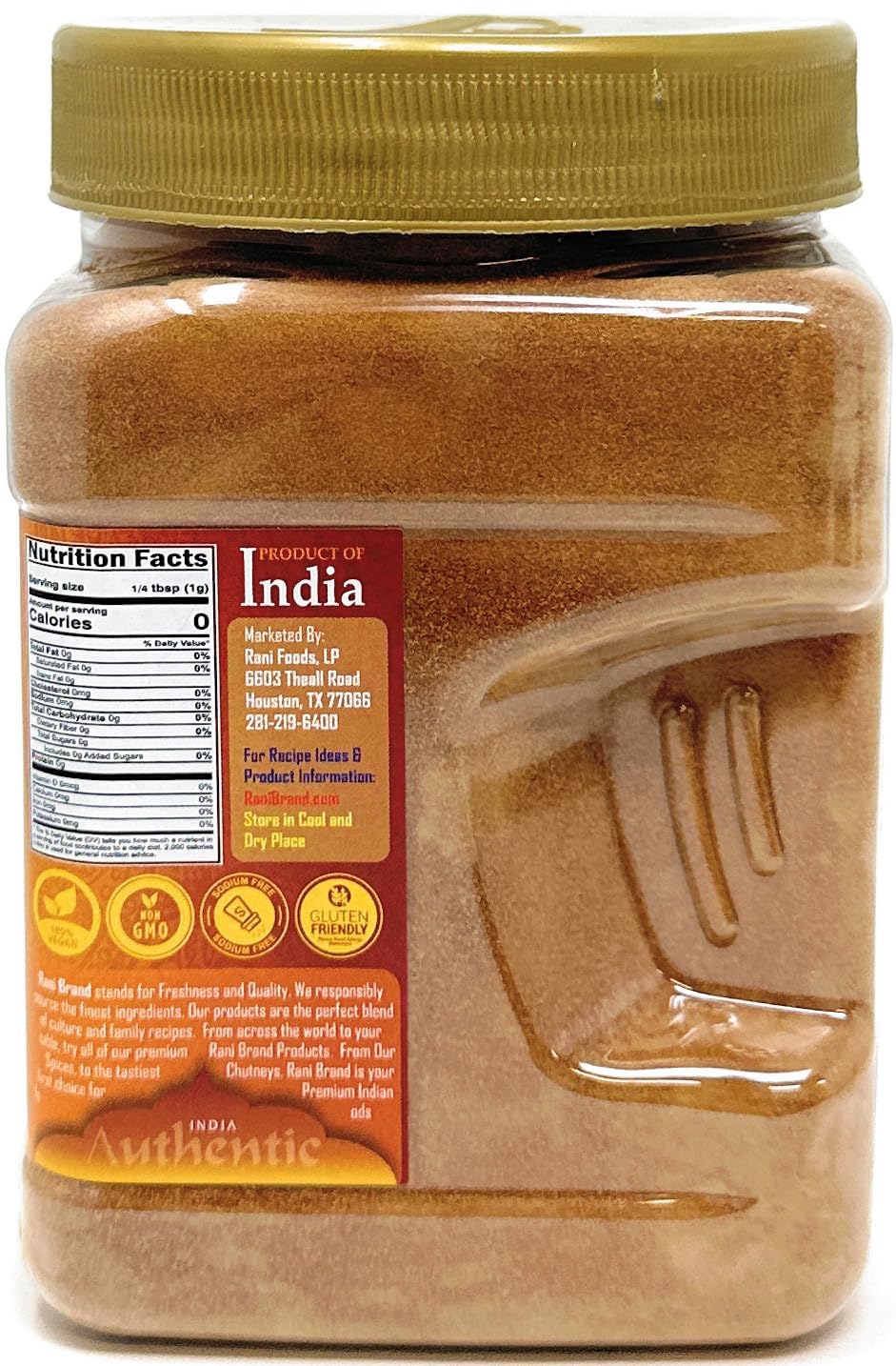 Rani Tamarind Powder (Imli) 20Oz (1.25Lbs) 567G Pet Jar ~ All Natural| No Added Sugar/Salt | Vegan | Gluten Friendly | Kosher |