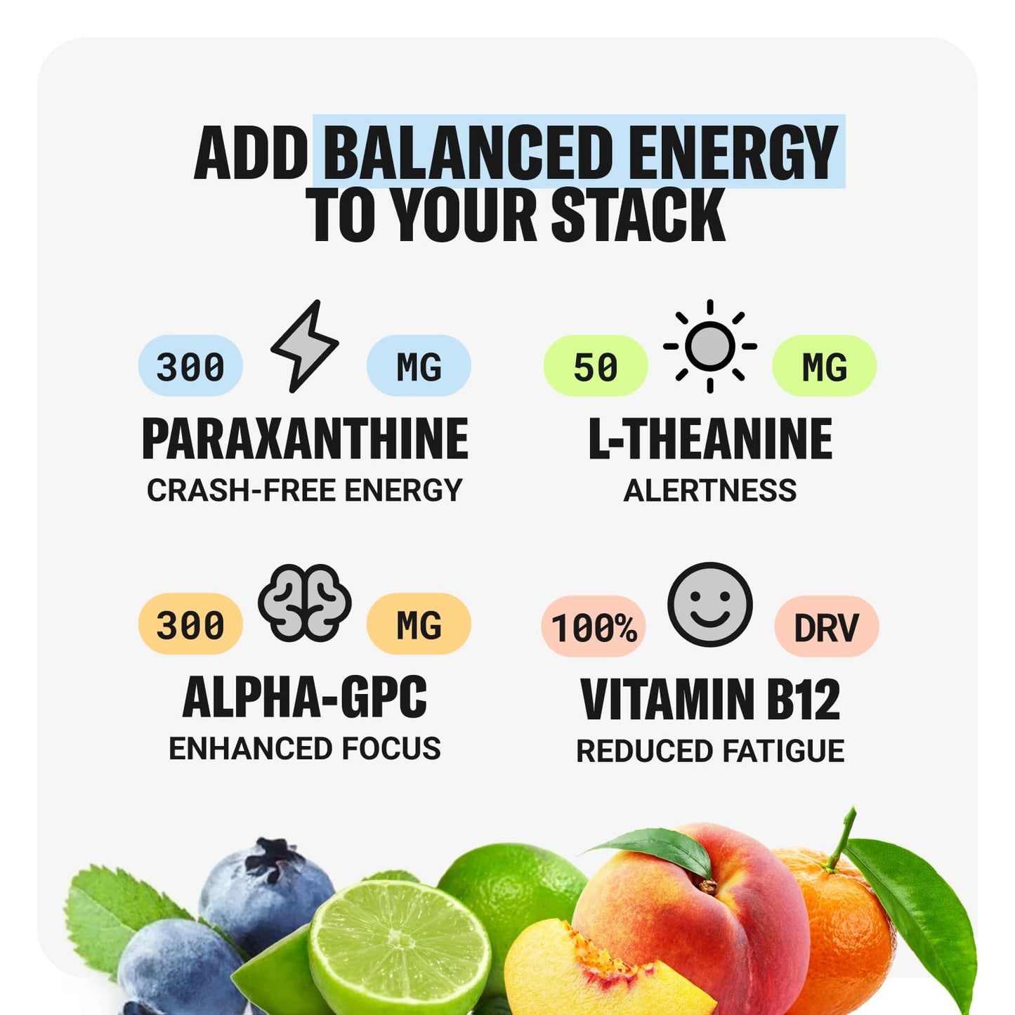 Drink Update Energy Drink with Paraxanthine - Jitter Free  Crash Free  No Overstimulation  No Withdrawal - Caffeine and Sugar Free (Variety  12 Pack)