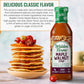 Walden Farms Maple Walnut Syrup - Sugar-Free, Calorie-Free, Keto-Friendly - 12 Fl Oz (Pack of 6)