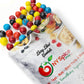 NY Spice Shop Assorted Gumballs - 1 Pound Gumballs for Gumball Machine - Chewing Gum Dubble Bubble Gumballs - Fruit Flavored Gum