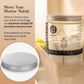 ABIOTO Sourdough Starter Jar Kit  Includes 34 oz Sourdough Starter Jar with Metallic Lid  Silicone Spatula  Feeding Tracker  Extra Thermometer Strips & Breathable Covers - Sourdough Bread Starter Kit