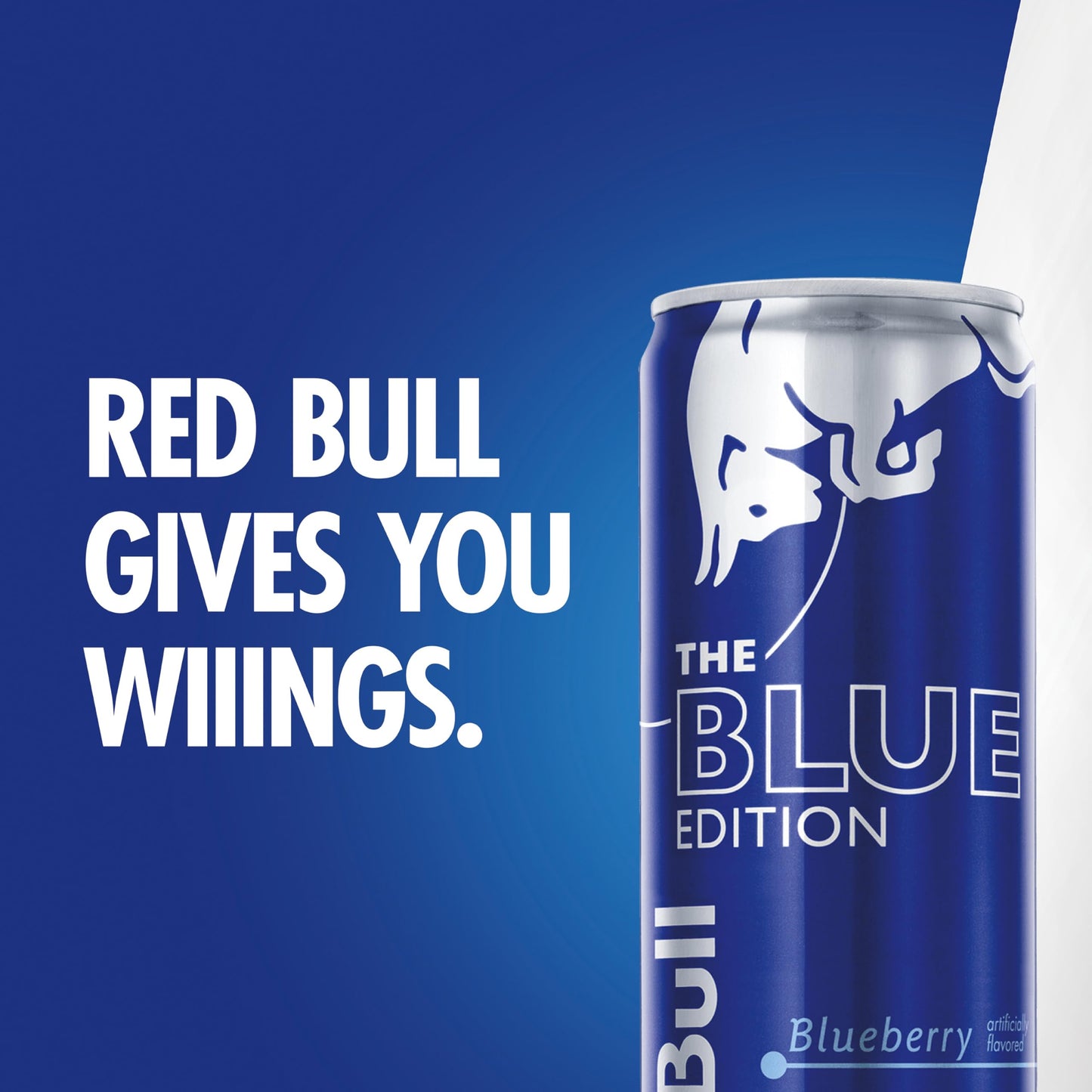 Red Bull Blue Edition Energy Drink, Blueberry, 8.4 Fl Oz, Pack of 24 Cans, Model RB224243