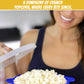 Perfectware Movie Theater Style Popcorn Portion Packs - 8 Ounce (Pack of 18) - Ideal for 6oz Kettles