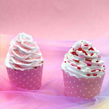 Sprinkles For Cake Decorating, Pink Heart Jimmies Frosting And Pearl Sprinkles Mix For Valentines Cookie Ice Cream Baking Cupcak