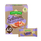 Sanissimo Chia & Flaxseed Corn Crackers, Gluten Free, Non-GMO, 40 Packs of 3 Crackers, 0.64 Ounce Each