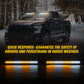 XRIDONSEN 2 in 1 Emergency Strobe Traffic Advisor Light Bar 144 LED Warning Hazard Safety Interior Windshield Dash Lights Deck S
