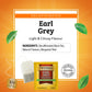 Twinings Decaffeinated Earl Grey Black Tea Individually Wrapped Bags, 20 Count (Pack Of 6), Flavoured With Citrus And Bergamot, Enjoy Hot Or Iced | Packaging May Vary