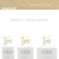 Nanasuko 10Th Birthday Cake Topper - Ten - Double Sided Gold Glitter - Premium Quality Made In Usa