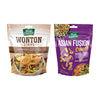 Fresh Gourmet Asian-Inspired Variety Pack - Includes Garlic Ginger Wonton Strips and Asian Fusion Crunch, 3.5 Oz Each Perfect fo