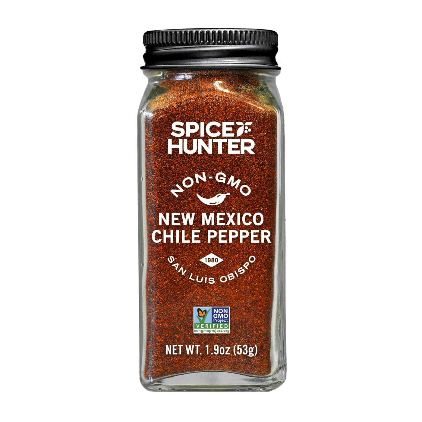 The Spice Hunter Chile Pepper, New Mexico, Ground, 1.9-Ounce Jar