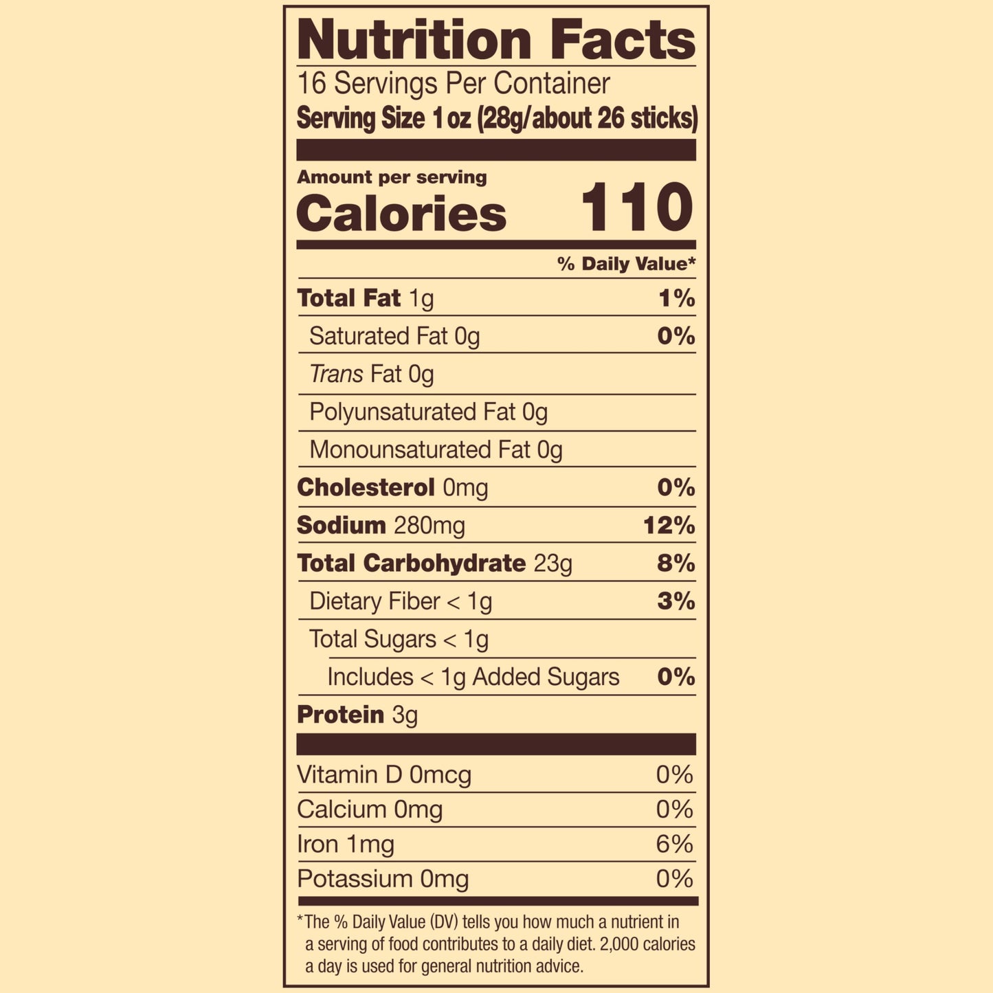 Snyders of Hanover Sticks Pretzels, 16 Oz