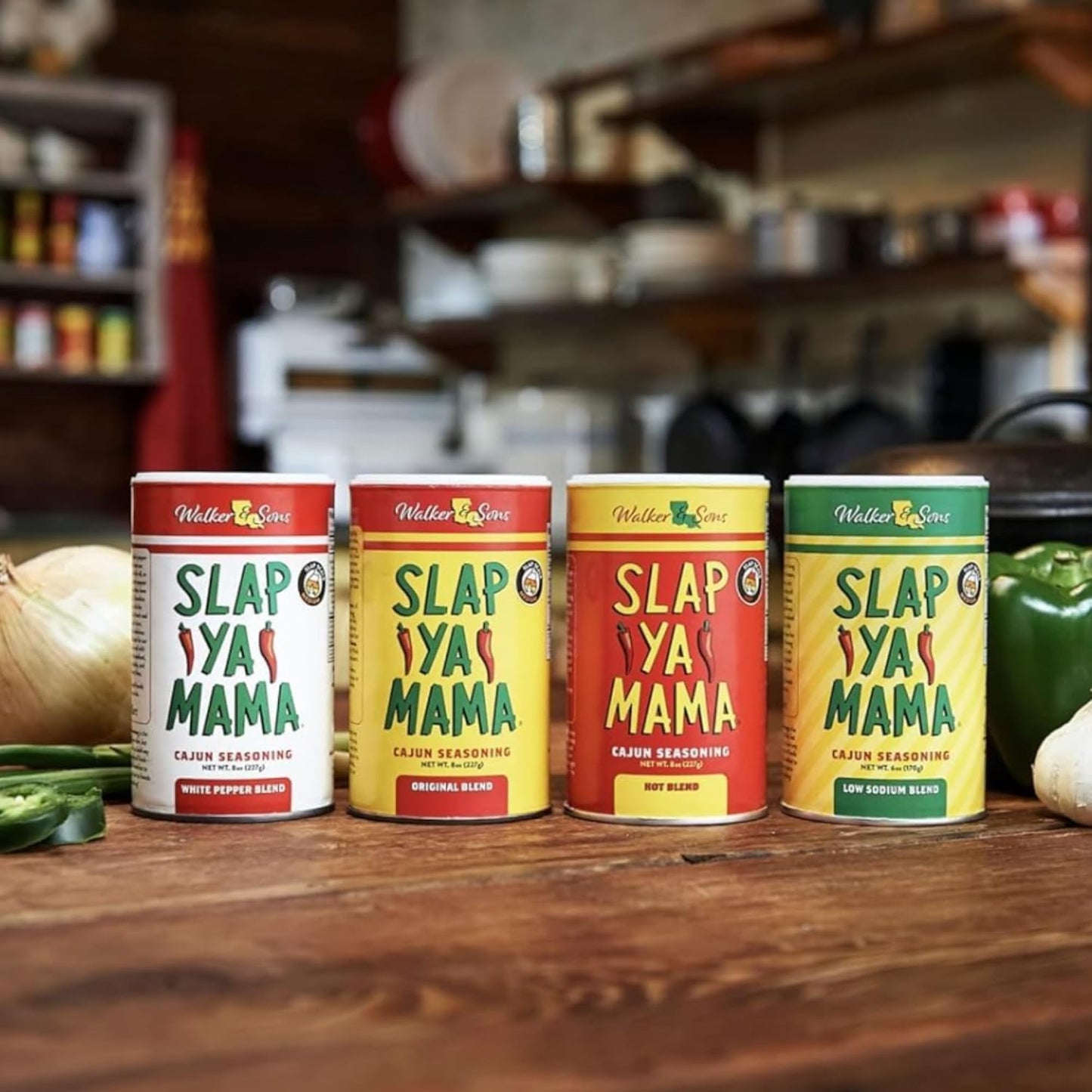 Slap Ya Mama White Pepper Blend 8oz, Pack of 3