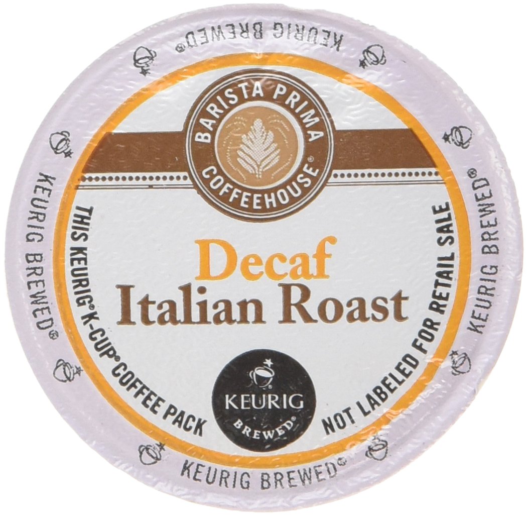 Barista Prima Coffee Decaf Italian (1 Box Of 24 K-Cups)