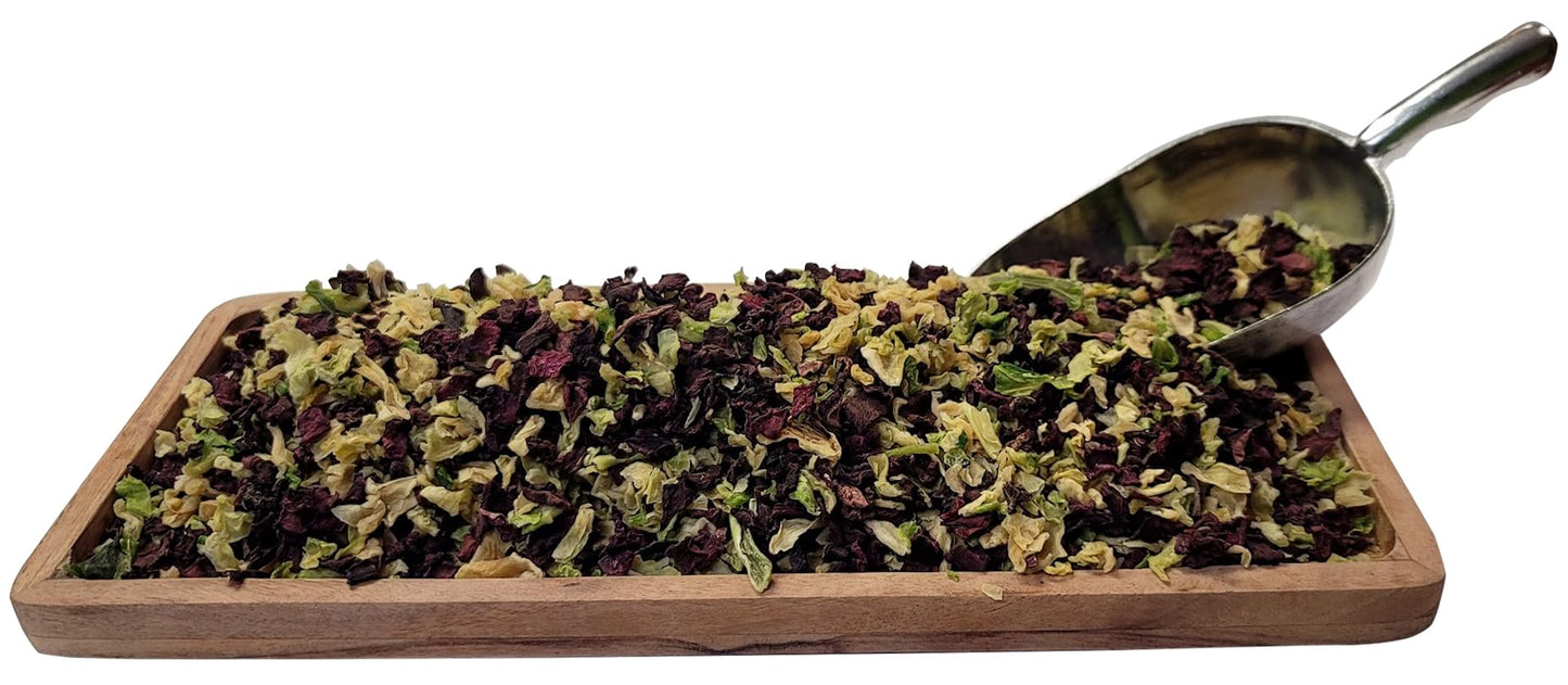 Naturejam Dried Beet Root & Cabbage Mix-8 Ounce Bag-To Make Side Steamed Vegetables Or Soups-Dehydrated 2 Ingredients Only