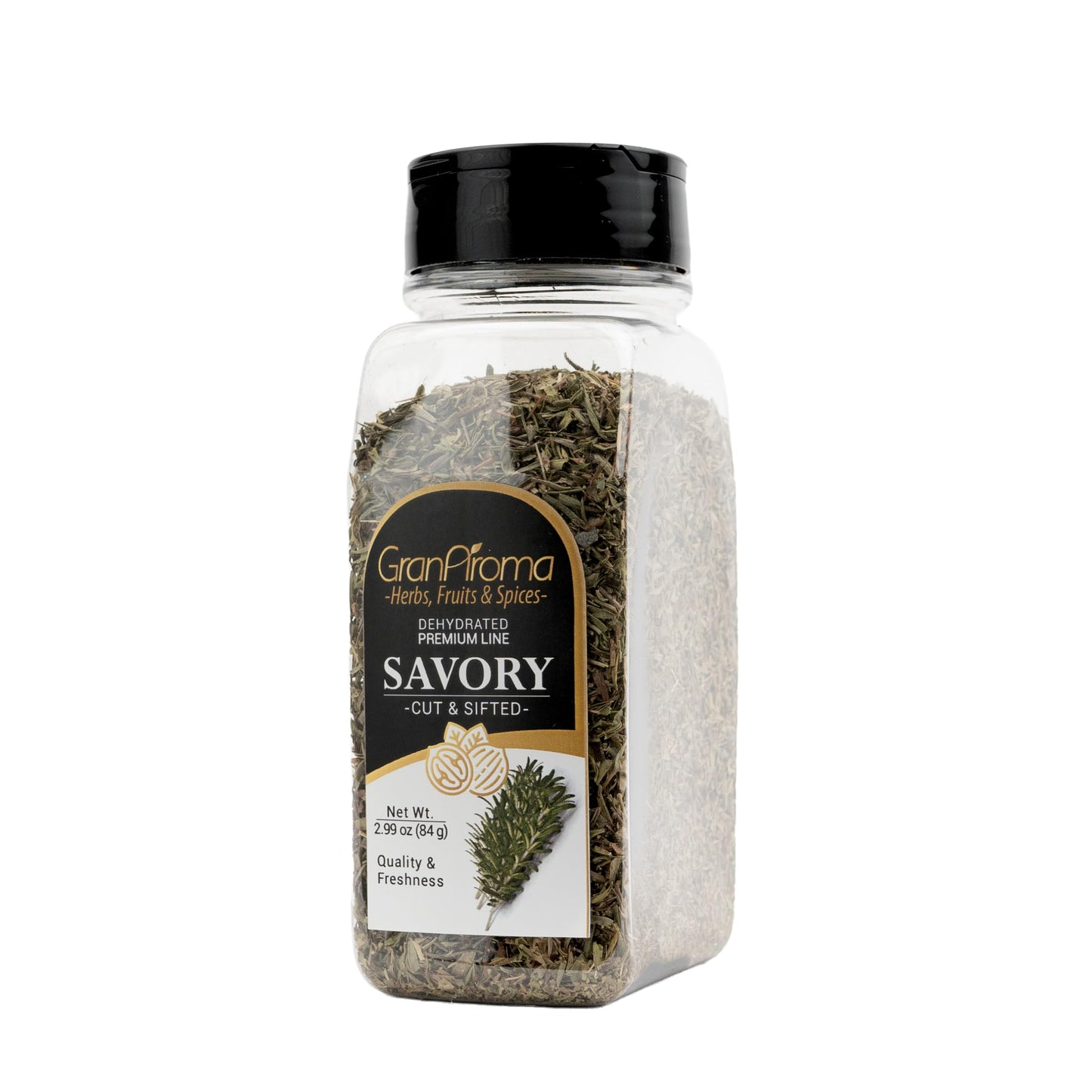 Granaroma Savory Herb, Gourmet Spice For Mediterranean Dishes, Soups, And Salads (2.99 Ounce)