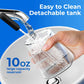 Cordless Water Flosser For Teeth  Gum Cleaning Dental Pick, 6 Tips Included, 4 Cleaning Modes, Ipx7 Waterproof, Rechargeable Wit