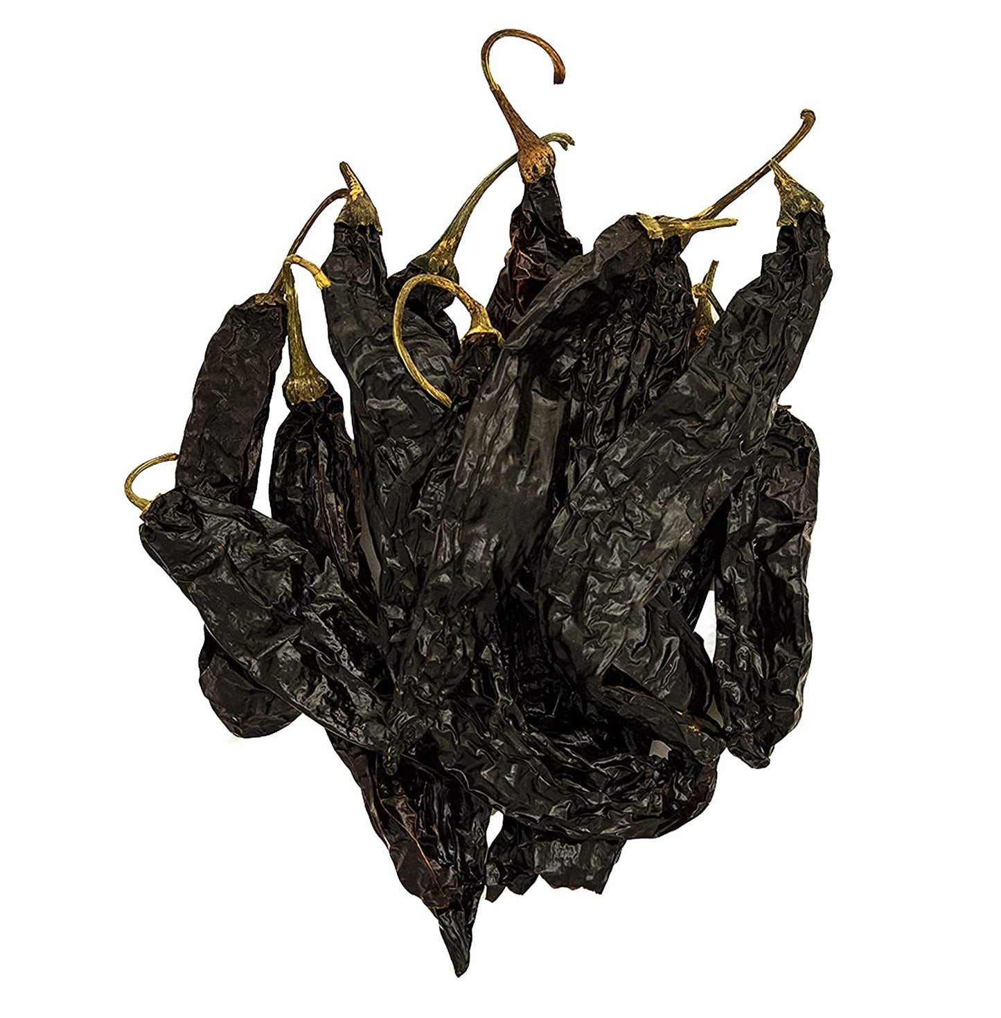 1Lb Pasilla Negro Chilaca Dried Whole Chile Seco Peppers Food Service Size, Chili Pods For Authentic Mexican Food, Heat-Sealed R