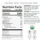 Truvani Plant Based Snack Bars, Chocolate Mint, 7g Protein, Vegan, USDA Organic, Gluten Free, Single Bar
