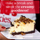 Davids COOKIES Chocolate Caramel Pecan Cheesecake, 10 Pre-sliced, 14 pcs, Creamy Dessert, Great Gift Idea