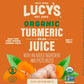 Lucys Organic Non-GMO Turmeric Juice, 34 Fl Oz, Fresh Pressed in Glass Bottle