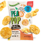 PEAKAPOP Veggie Chips - Plant-Based White Cheddar Crisps, Vegan & Gluten-Free, 15 oz (15-Pack)