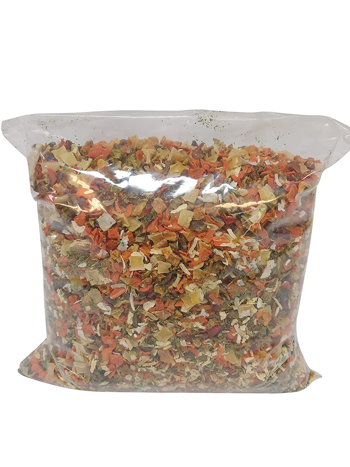 NatureJam Vegetable Soup Blend - Dried Dehydrated Vegetable Flakes, 5 Pound Pack