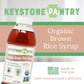 KEYSTONE PANTRY Organic Brown Rice Syrup, Vegan, Gluten Free, 23 Fl Oz (Pack of 3)