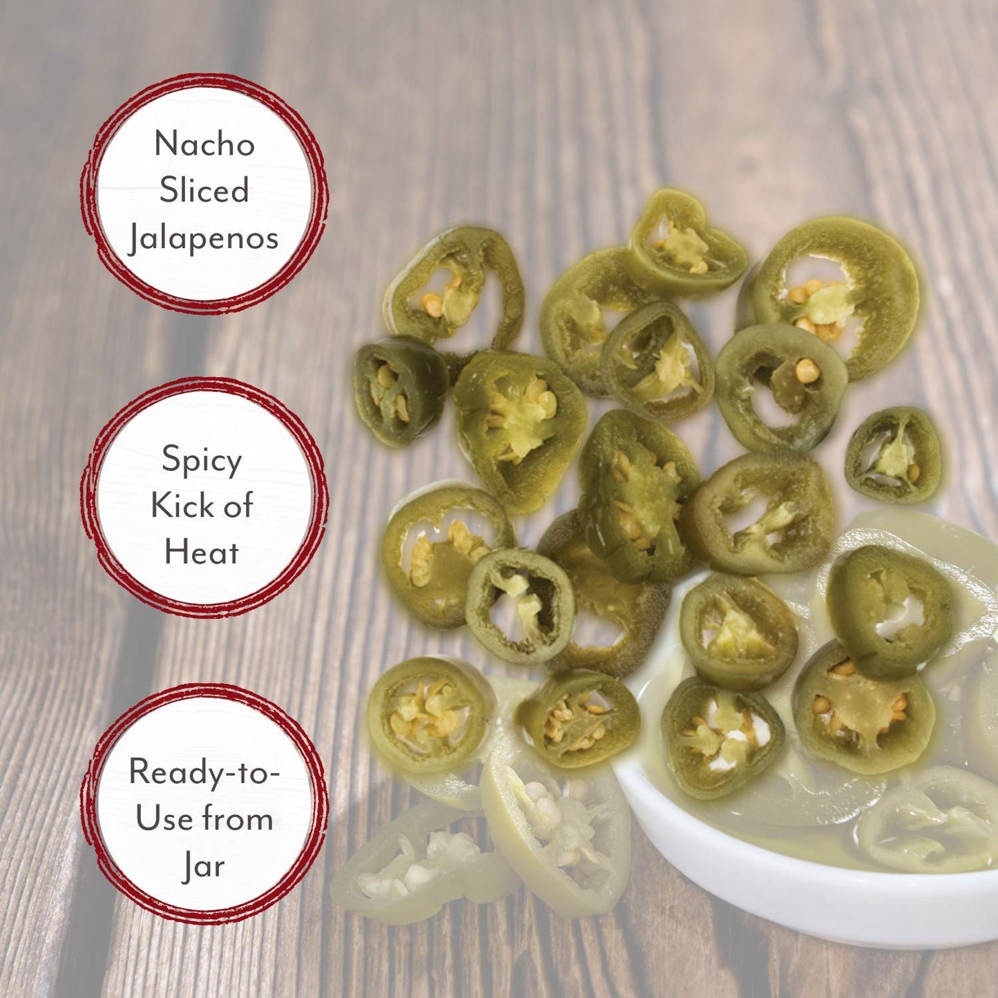Roland Foods Nacho Sliced Jalapeno Peppers, Specialty Imported Food, 1-Gallon Jar