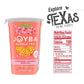 Joyba 16 Pack Strawberry Lemonade Bubble Green Tea Cups 12 Fl Oz With Delicious Natural Fruit Flavored Popping Boba + 1 Freebie