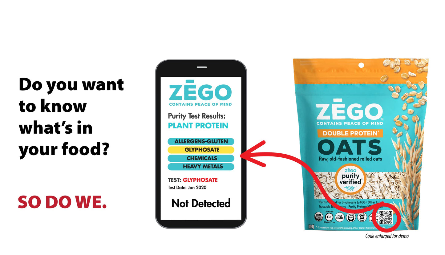 ZEGO Foods Organic, Superfood Oatmeal & Muesli, Certified Gluten Free (Cinnamon Twist) 13oz