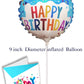 Beyond The Box Birthday Gift Basket - Candy Variety Pack with Happy Birthday Balloon, Snacks & Greeting Card for All Ages