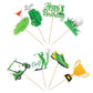 32 Pcs Golf Cupcake Toppers Trophy Lawn Golf Shoes Bag Ball Carts Cupcake Picks For Golf Sports Player Theme Baby Shower Kids Bi