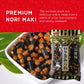 Shirakiku Japanese Nori Maki Arare Rice Crackers With Seaweed  Glutinous Rice Soy Sauce Wheat And Seaweed  Crispy And Savory Cra