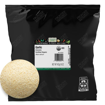 Frontier Co-Op Organic Garlic Granules 1Lb