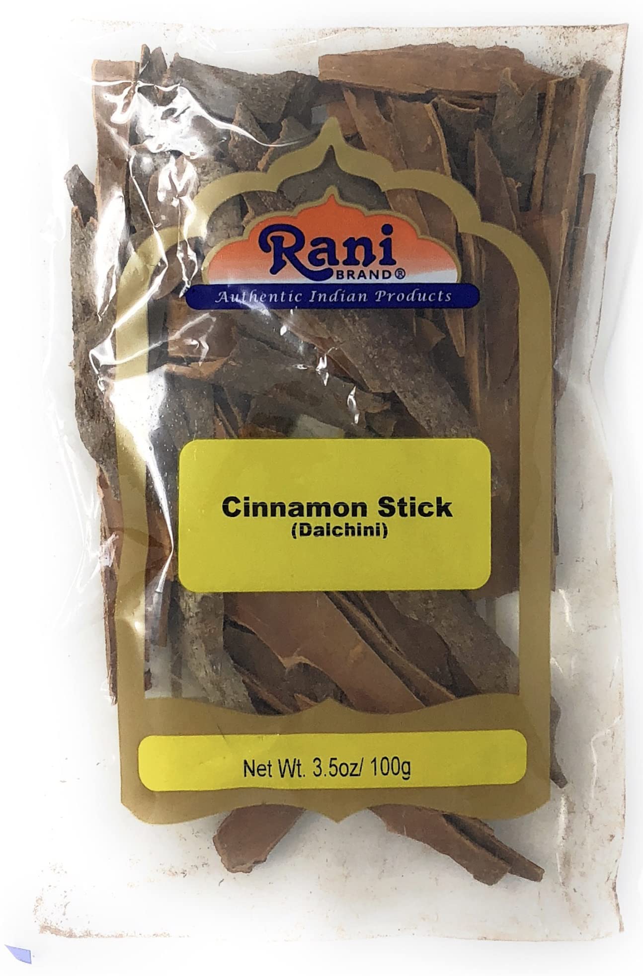 Rani Desi (Dalchini) Flat Cinnamon 3.5oz (100g) ~ All Natural | Vegan | Gluten Friendly | NON-GMO | Indian Origin