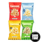 Tantos! Puffed Pasta Chips - Healthy Pasta Snack by Top Chef Joe Sasto - Plant-Based  Low Calorie  Crunchy Chips - Variety Pack - Marinara  Pesto  Cacio e Pepe  Classico - Gourmet Bold Flavors - (4oz-4 Pack (1 of Each Flavor)  Variety)